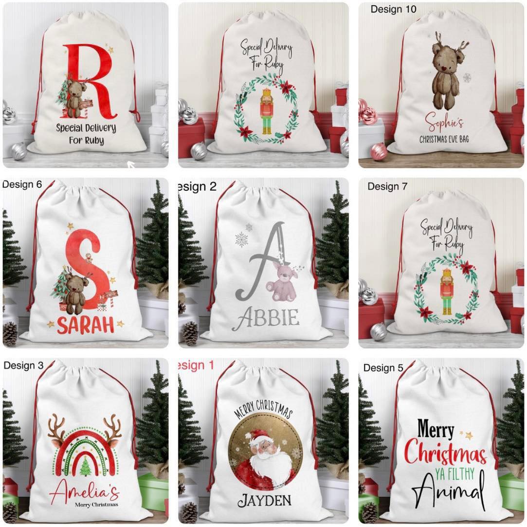 Personalised Santa Sack