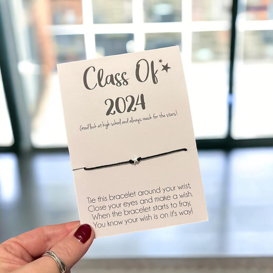 Class Of 2024 Leaving School Wish Bracelet
