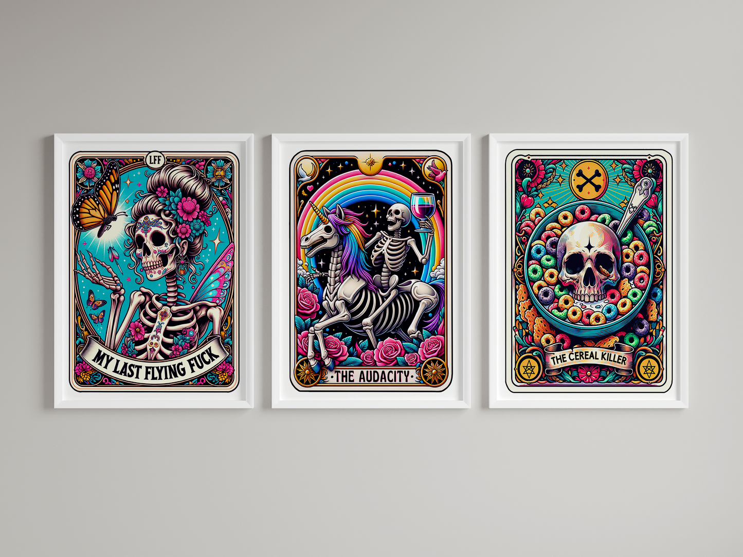 The Shit Show Tarot Print