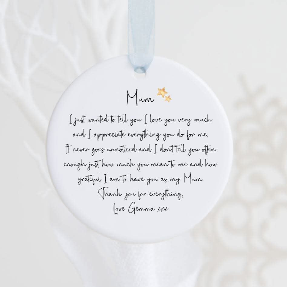 Thank you Mum Ceramic