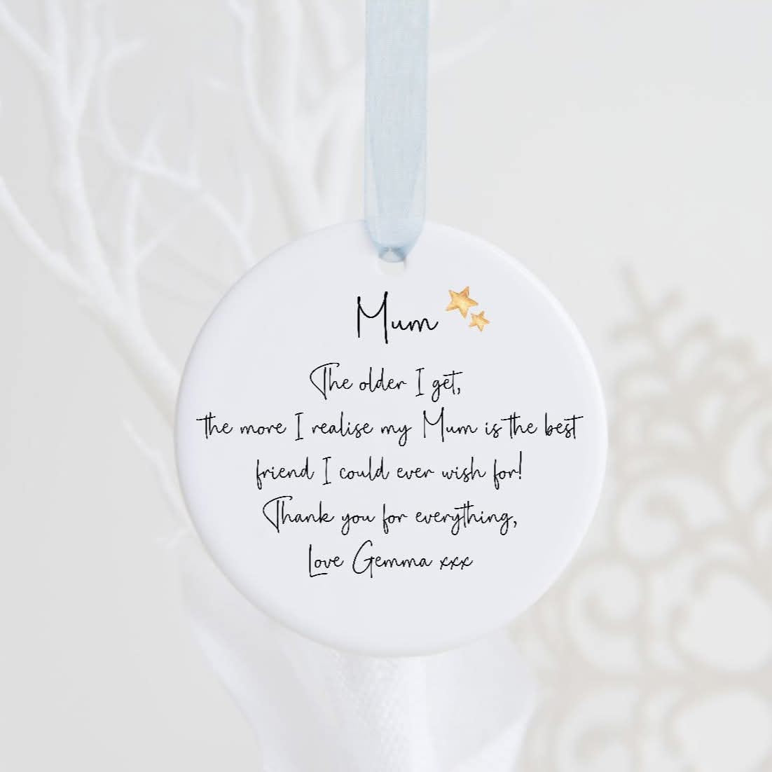 Mum Best Friend Ceramic