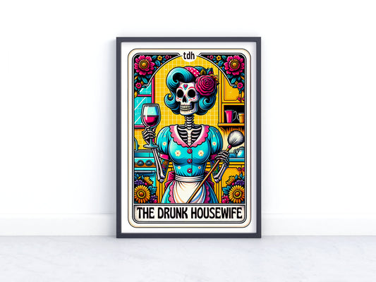 The Drunk Housewife Tarot Print