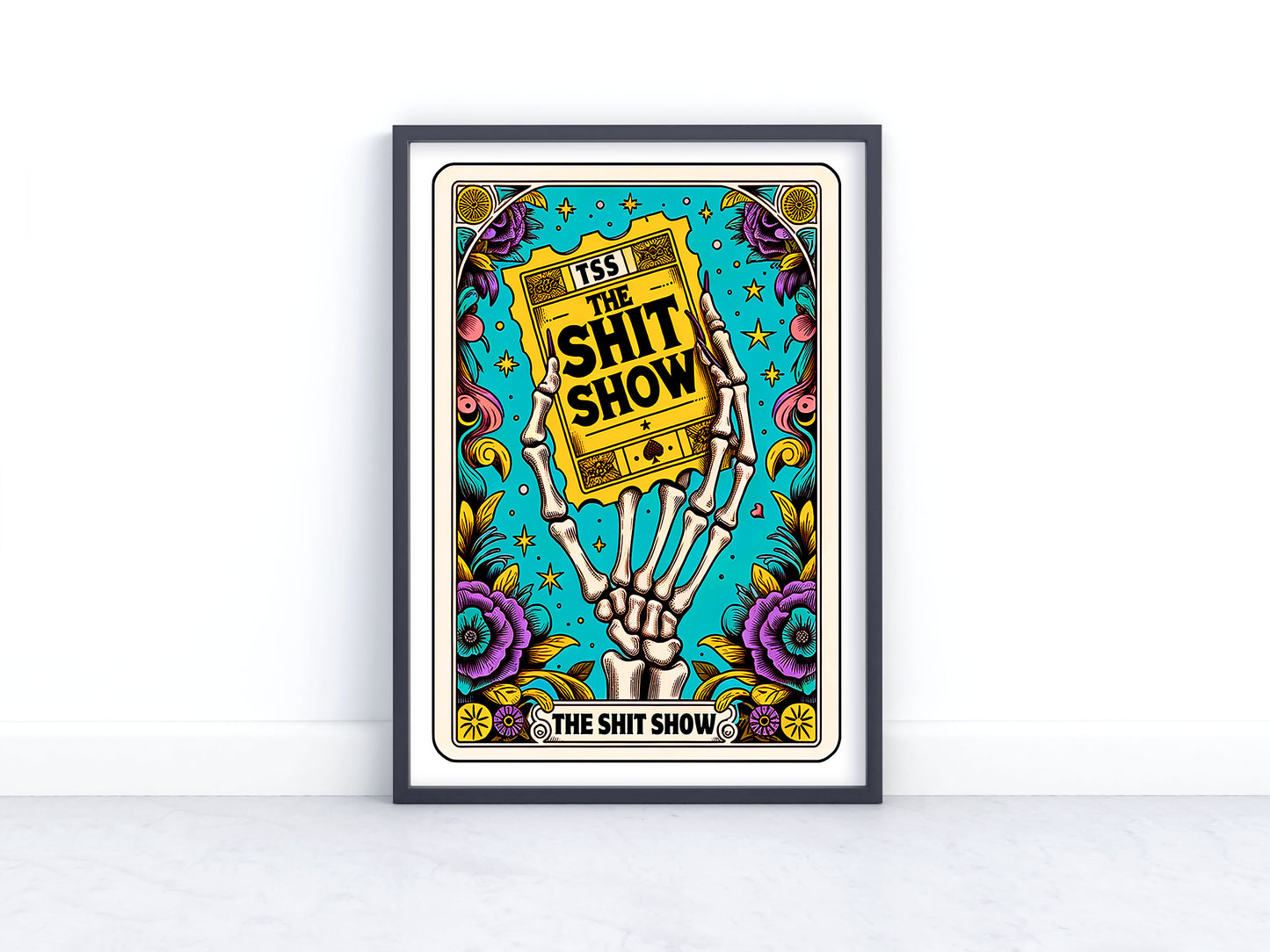 The Shit Show Tarot Print