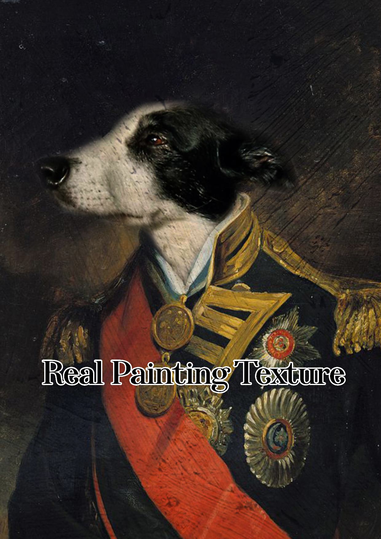 Personalised Royal Pet Portrait Print