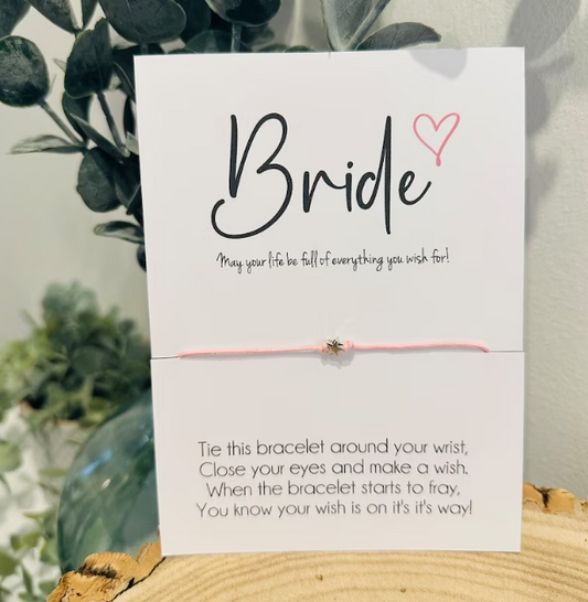Bride Wish Bracelet