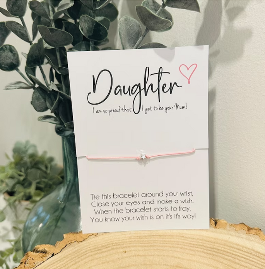 Daughter Wish Bracelet
