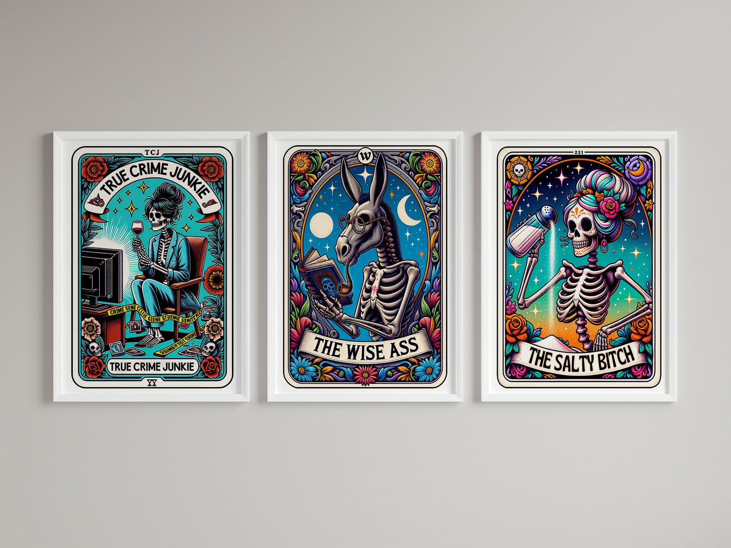 The Shit Show Tarot Print