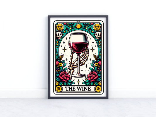 The Wine Tarot Print