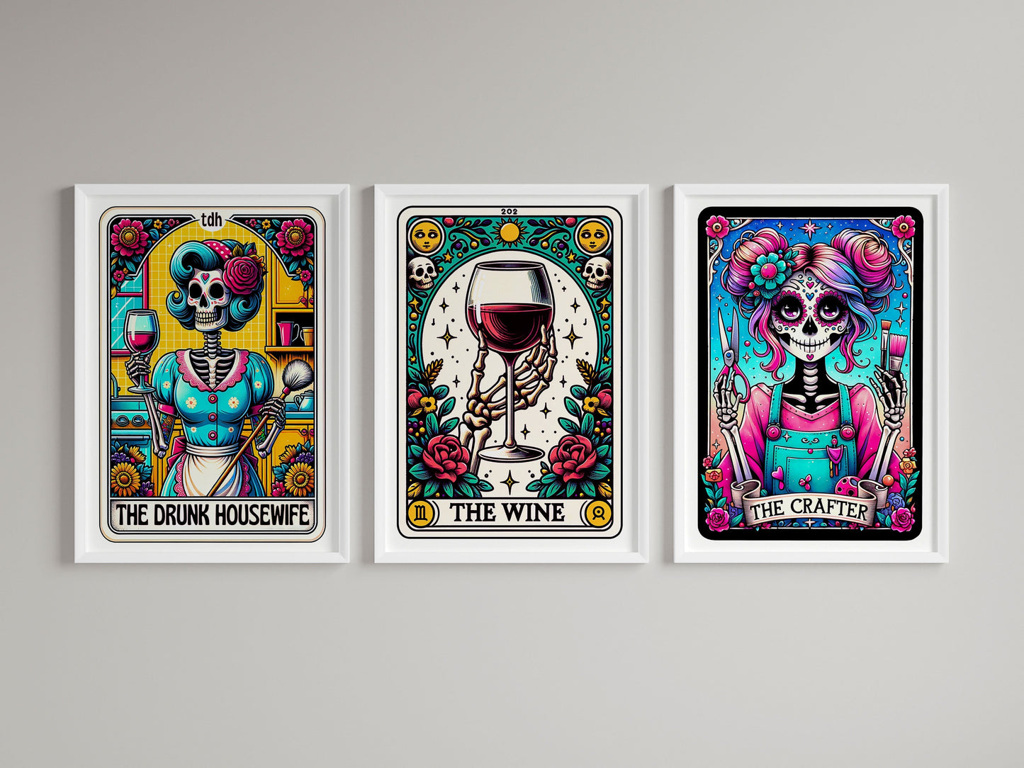 The Shit Show Tarot Print