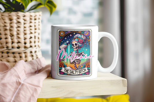 The Salty Bitch Tarot Personalised Mug