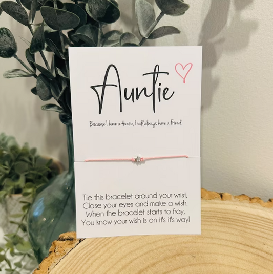 Auntie Wish Bracelet