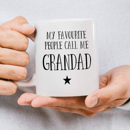 Personalised Favourite Grandad Mug
