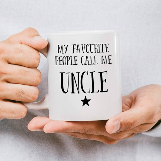 Personalised Favourite Uncle Mug