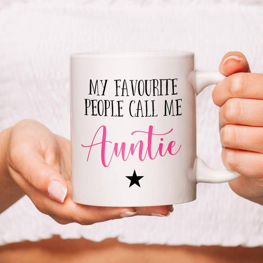 Personalised Auntie Mug