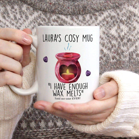 Personalised Wax Melt Cosy Mug