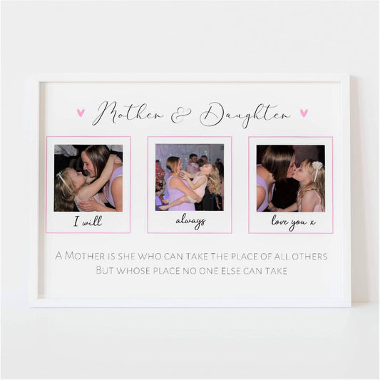 Personalised Mother & Daughter Print