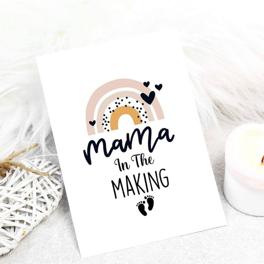 Mama In The Making Card