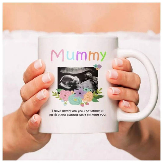 Personalised Mummy Baby Scan Mug