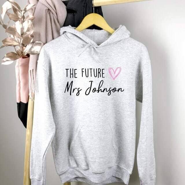 Personalised Future Mrs Hoodie