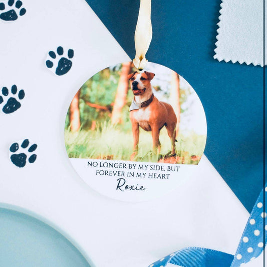 Personalised Pet Memorial Ceramic Christmas Bauble