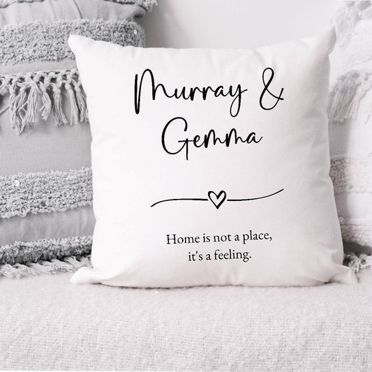 Personalised Couples Cushion