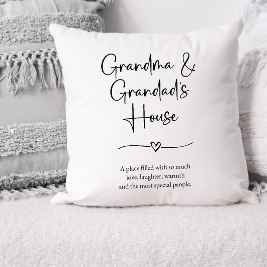Personalised Grandparents Cushion