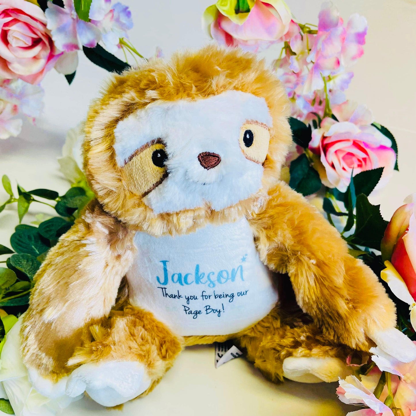 Personalised Thank You Flower Girl Teddy