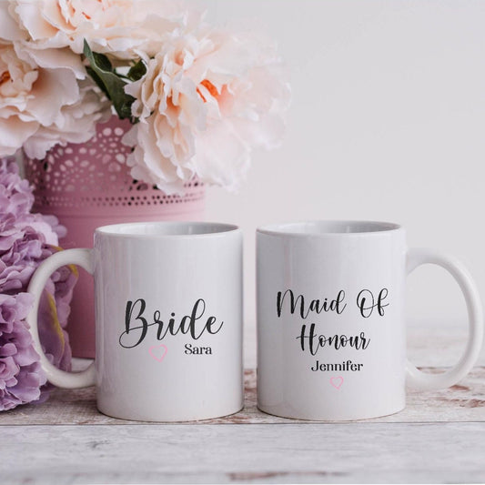 Personalised Bridal Party Mug