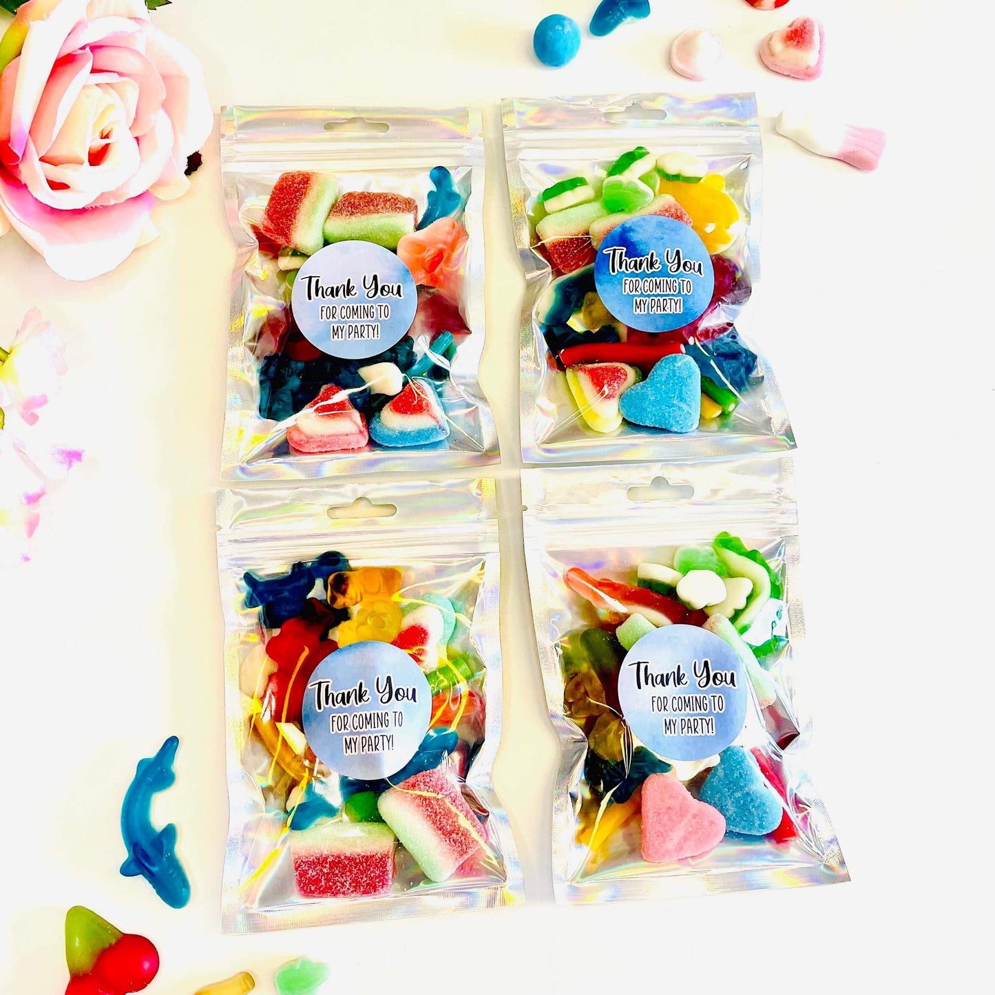 Personalised Filled Birthday Sweetie Pouch