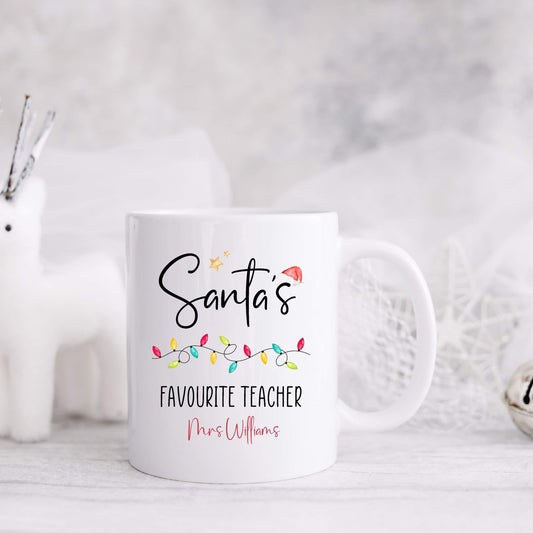 Santa’s Favourite Teacher Mug
