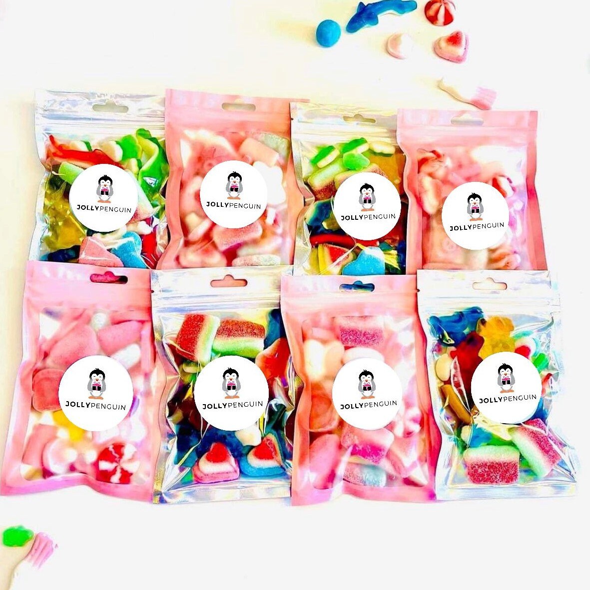 Corporate Business Logo Pre Filled Sweet Pouches