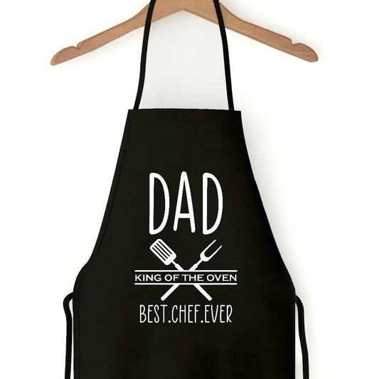Personalised Dad King Of The Oven Apron