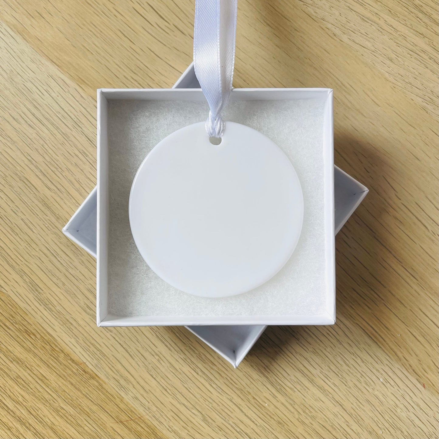 Personalised New Home Ceramic Christmas Bauble