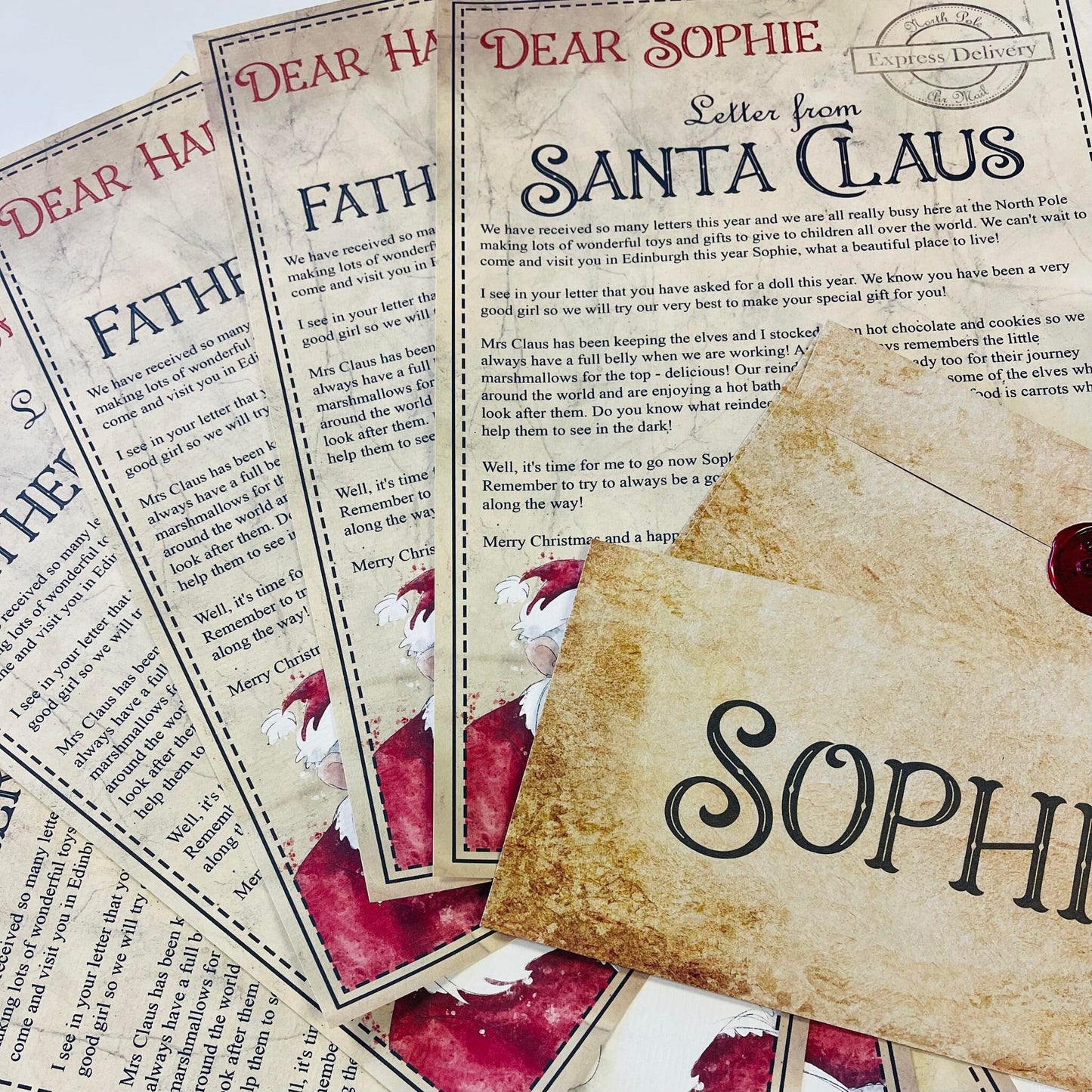 Personalised Lapland Invitation