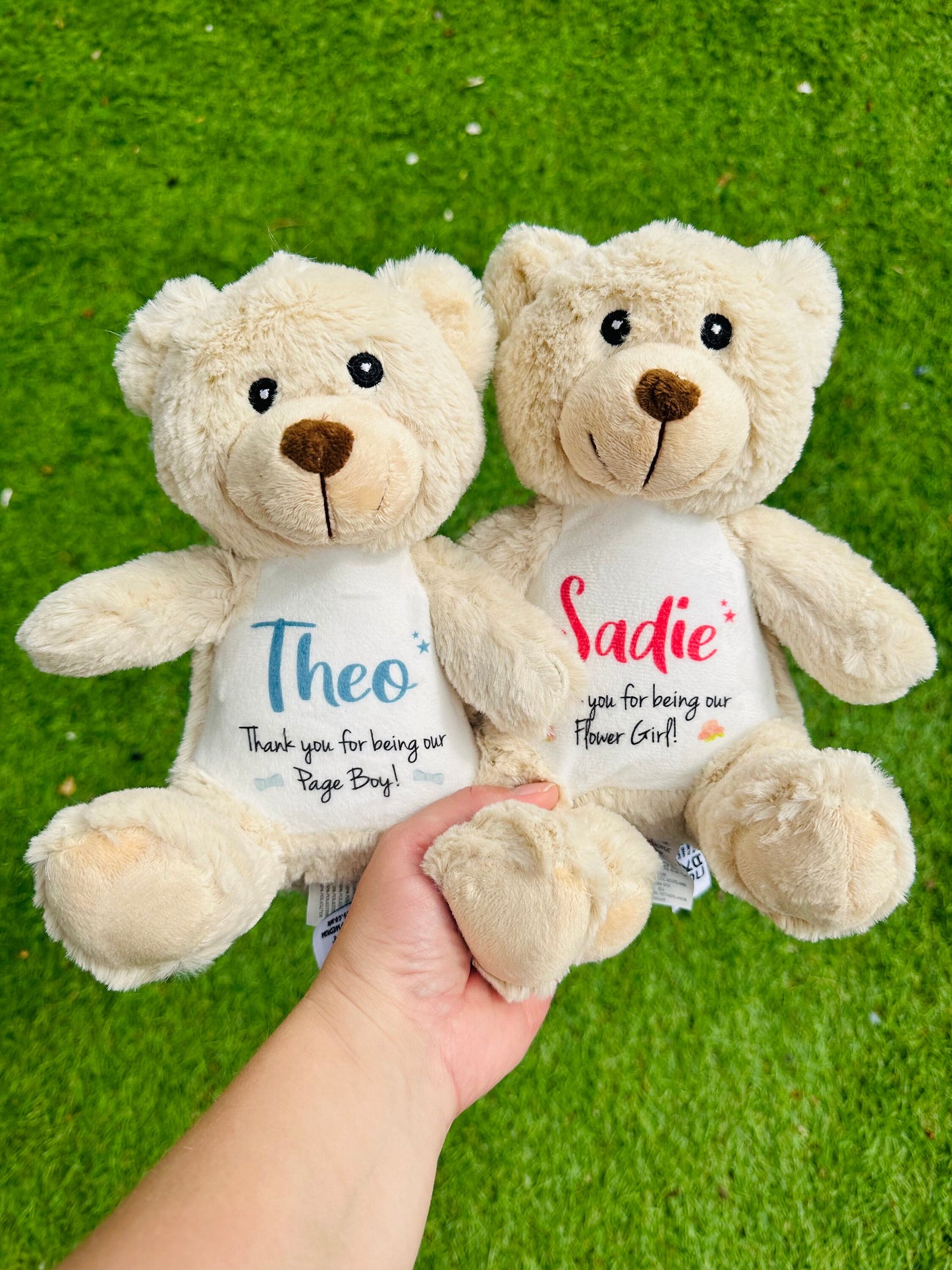 Personalised Thank You Wedding Teddy