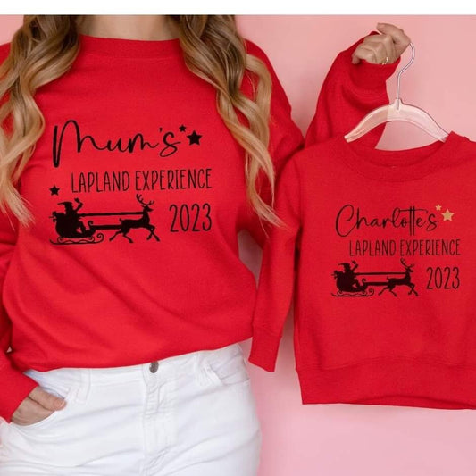 Personalised Christmas Lapland Jumper