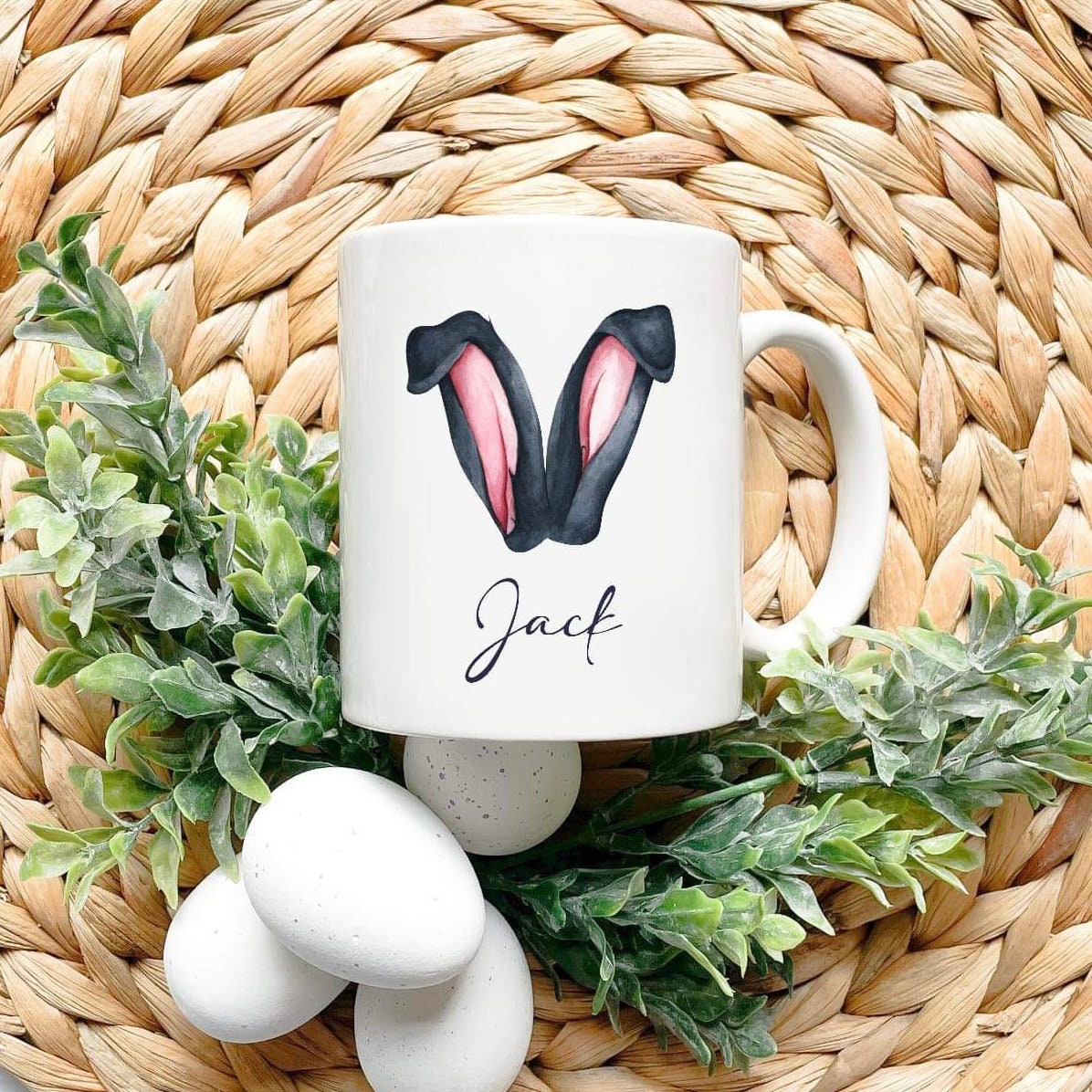 Easter Bunny Ears Mug