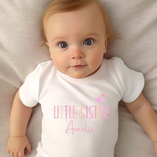 Little Sister Baby Vest