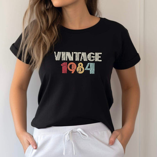 40th Birthday Tshirt Vintage (other years available)
